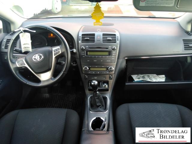 Toyota Avensis 2009-2015 (Type III, Fase 1) , Motorkode: 1AD-FTV, Girkassekode: 