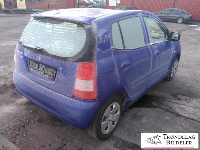 Kia Picanto 2004-2009 (Type I, Fase 1) , Motorkode: G4HE, Girkassekode: 
