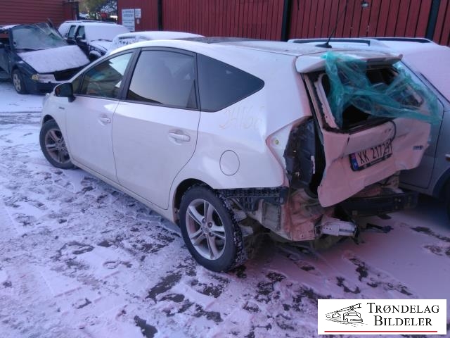 Toyota Prius +7 2012-2020 (Type III) (stasjonsvogn) (stasjonsvogn), Motorkode: 2ZR-FXE, Girkassekode: 