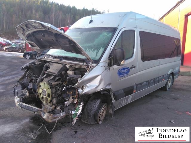 Mercedes Sprinter 2013-2018 (Fase 2) (906) (906), Motorkode: OM651.957, Girkassekode: 