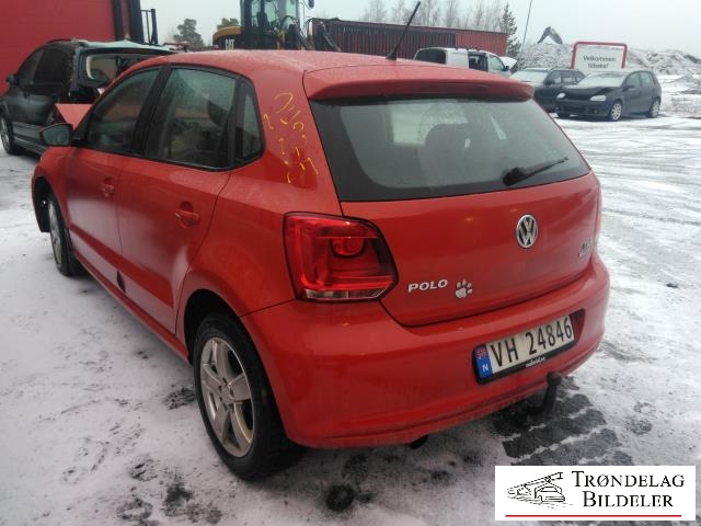 VW Polo 2009-2014 (Type V, Fase 1) , Motorkode: CAY, Girkassekode: MDN