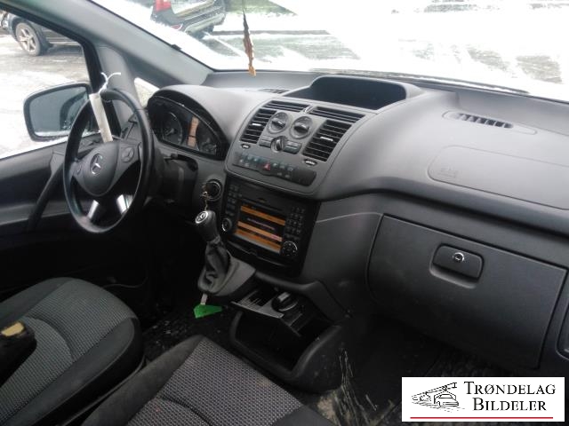 Mercedes Vito/Viano 2010-2014 (Fase 2) (W639) (W639), Motorkode: 651.940, Girkassekode: 722.686