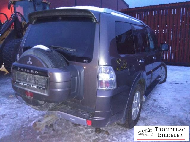 Mitsubishi Pajero 2007-2016 (Type IV, Fase 1) , Motorkode: 4M41, Girkassekode: 