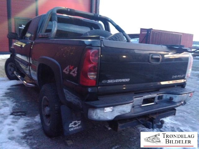 Chevrolet Silverado 2002-2006 , Motorkode: 2, Girkassekode: