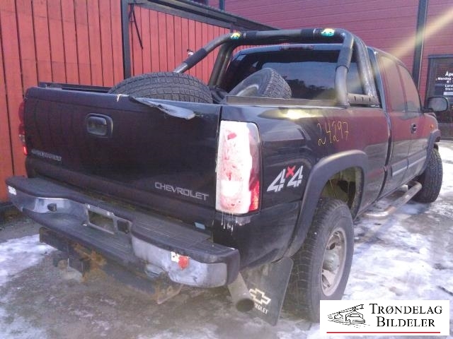 Chevrolet Silverado 2002-2006 , Motorkode: 2, Girkassekode: