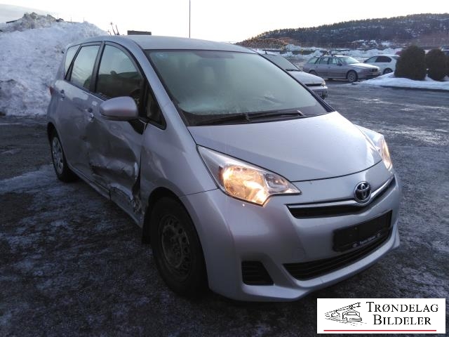 Toyota Verso-S 2011-2015 (COMBI) (COMBI), Motorkode: 1NR-FE, Girkassekode: 