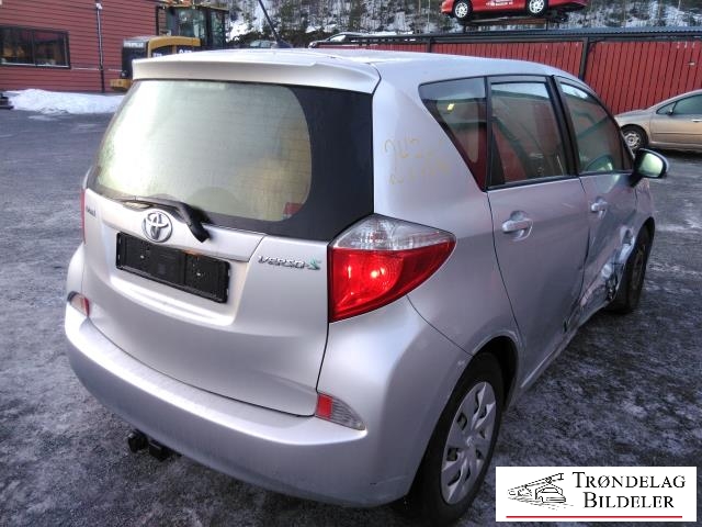 Toyota Verso-S 2011-2015 (COMBI) (COMBI), Motorkode: 1NR-FE, Girkassekode: 