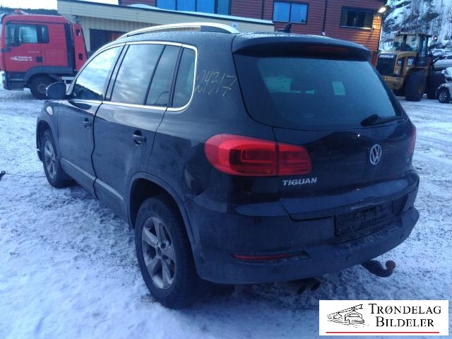 VW Tiguan 2011-2016 (Type I, Fase 2) , Motorkode: CFFB, Girkassekode: NGH