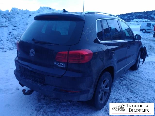 VW Tiguan 2011-2016 (Type I, Fase 2) , Motorkode: CFFB, Girkassekode: NGH