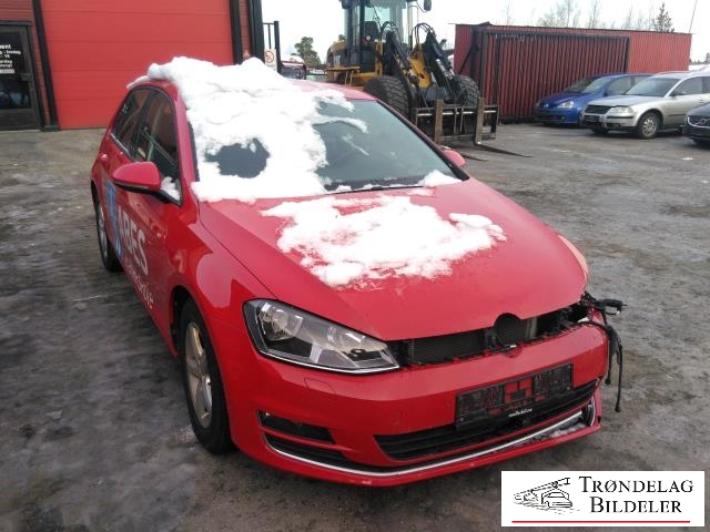 VW Golf VII 2012-2017 (Fase 1) , Motorkode: CJZA, Girkassekode: MYF