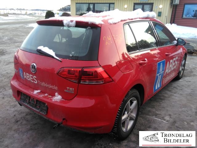 VW Golf VII 2012-2017 (Fase 1) , Motorkode: CJZA, Girkassekode: MYF