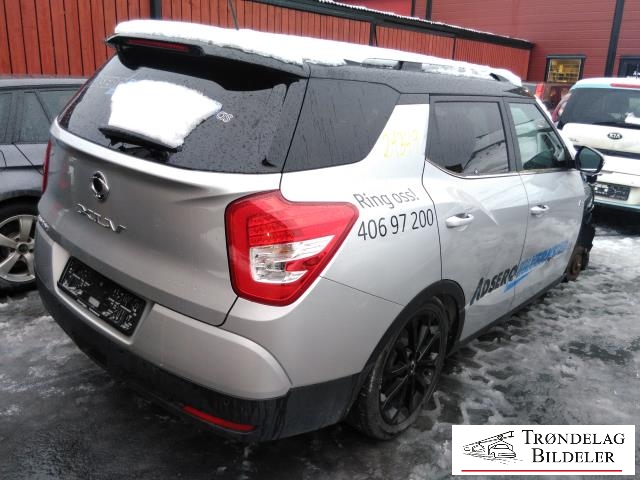 SsangYong Tivoli 2016-->> , Motorkode: D16DTF/673.910, Girkassekode: