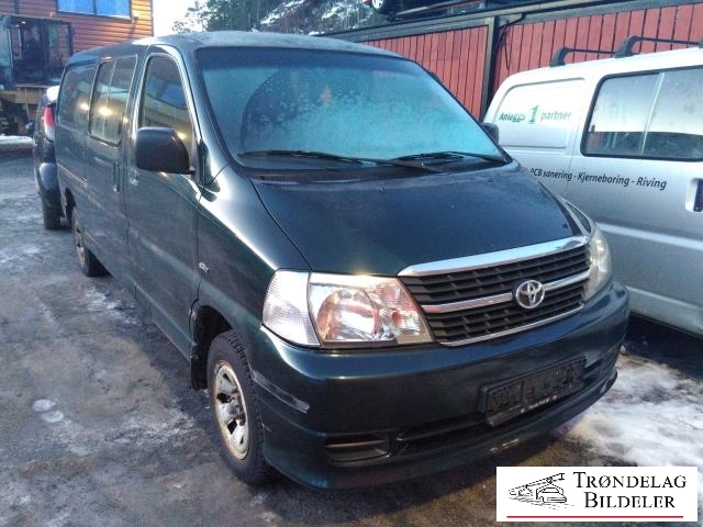 Toyota Hiace 2007-2012 (Fase 3) , Motorkode: 2KD-FTV, Girkassekode: