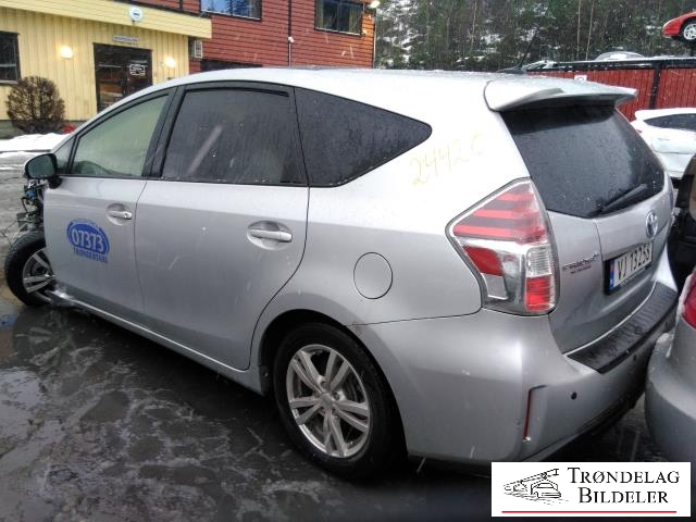 Toyota Prius +7 2012-2020 (Type III) (stasjonsvogn) (stasjonsvogn), Motorkode: 2ZR-FXE, Girkassekode: 