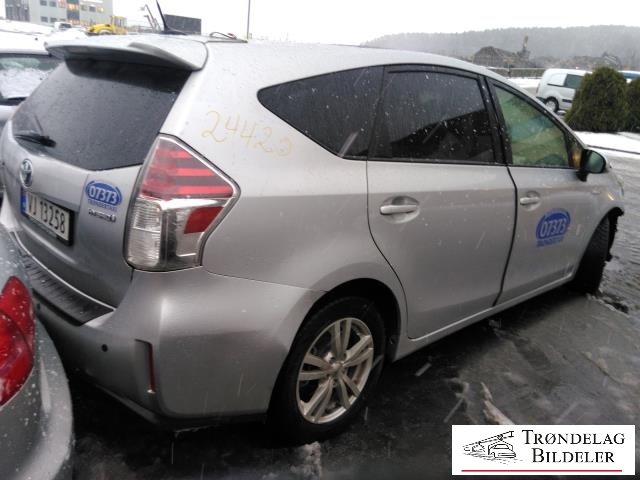 Toyota Prius +7 2012-2020 (Type III) (stasjonsvogn) (stasjonsvogn), Motorkode: 2ZR-FXE, Girkassekode: 