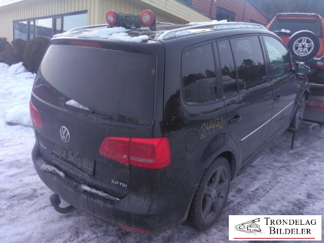 VW Touran 2010-2015 (Type I, Fase 3) , Motorkode: CFJB, Girkassekode: PDY