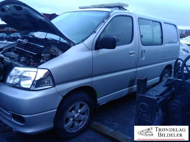 Toyota Hiace 2007-2012 (Fase 3) , Motorkode: 2KD-FTV, Girkassekode:
