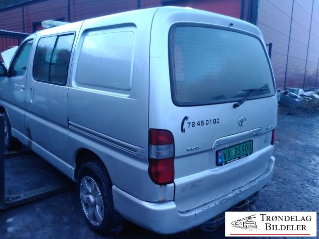 Toyota Hiace 2007-2012 (Fase 3) , Motorkode: 2KD-FTV, Girkassekode: