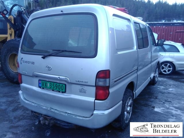 Toyota Hiace 2007-2012 (Fase 3) , Motorkode: 2KD-FTV, Girkassekode: