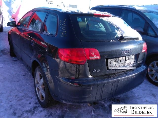 Audi A3 2003-2008 (Type II, Fase 1) , Motorkode: BKD, Girkassekode: JLR