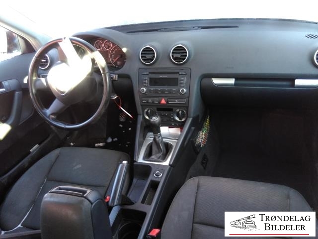 Audi A3 2003-2008 (Type II, Fase 1) , Motorkode: BKD, Girkassekode: JLR