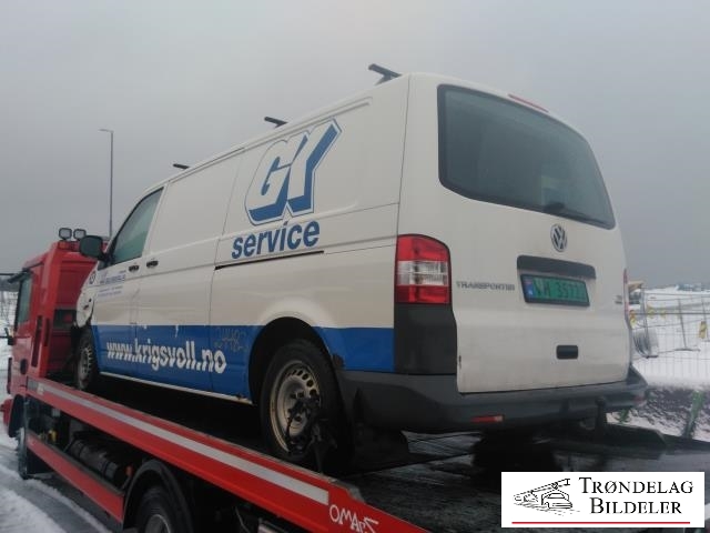 VW Transporter / Caravelle 2009-2015 (Fase 2) (T5) (T5), Motorkode: CAAC, Girkassekode: KQK