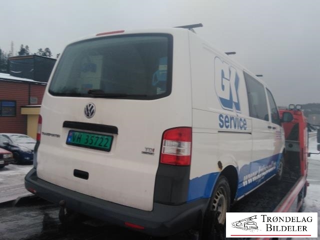 VW Transporter / Caravelle 2009-2015 (Fase 2) (T5) (T5), Motorkode: CAAC, Girkassekode: KQK