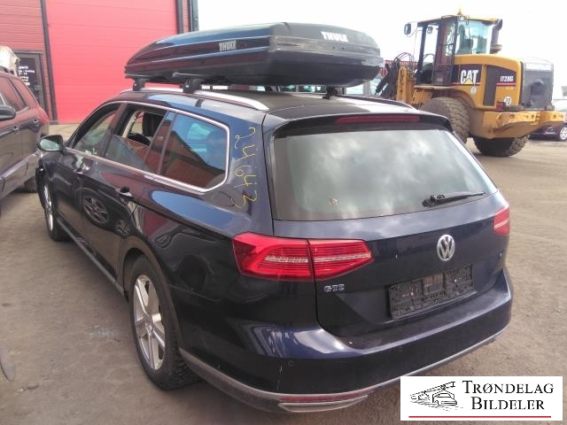 VW Passat 2015-2019 (Fase 1) (B8) (B8), Motorkode: CUKC, Girkassekode: SCB