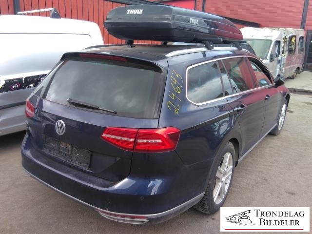 VW Passat 2015-2019 (Fase 1) (B8) (B8), Motorkode: CUKC, Girkassekode: SCB