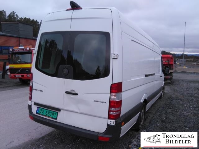 Mercedes Sprinter 2013-2018 (Fase 2) (906) (906), Motorkode: OM651.957, Girkassekode: D722908