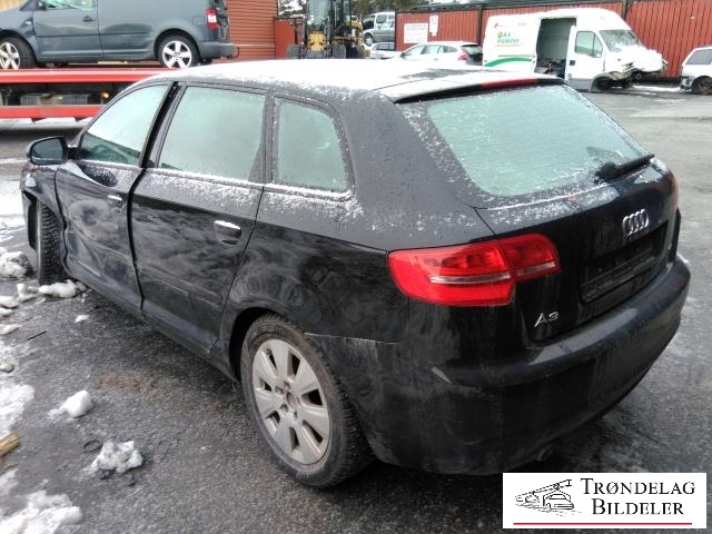 Audi A3 2009-2012 (Type II, Fase 2) , Motorkode: CAY, Girkassekode: LUB