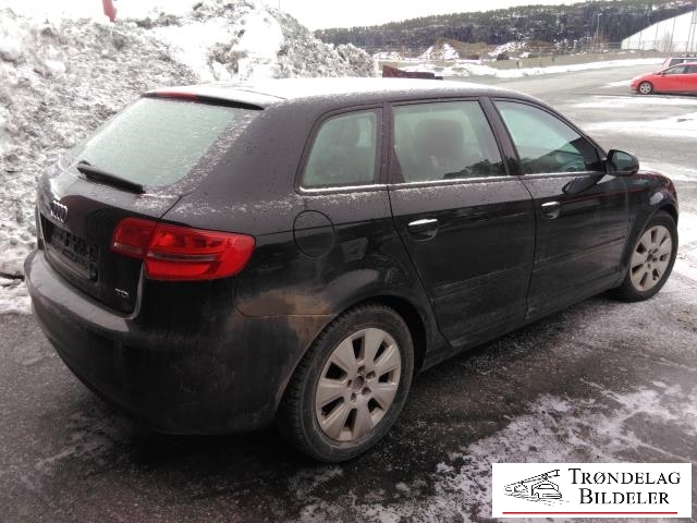 Audi A3 2009-2012 (Type II, Fase 2) , Motorkode: CAY, Girkassekode: LUB