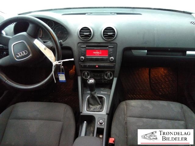 Audi A3 2009-2012 (Type II, Fase 2) , Motorkode: CAY, Girkassekode: LUB