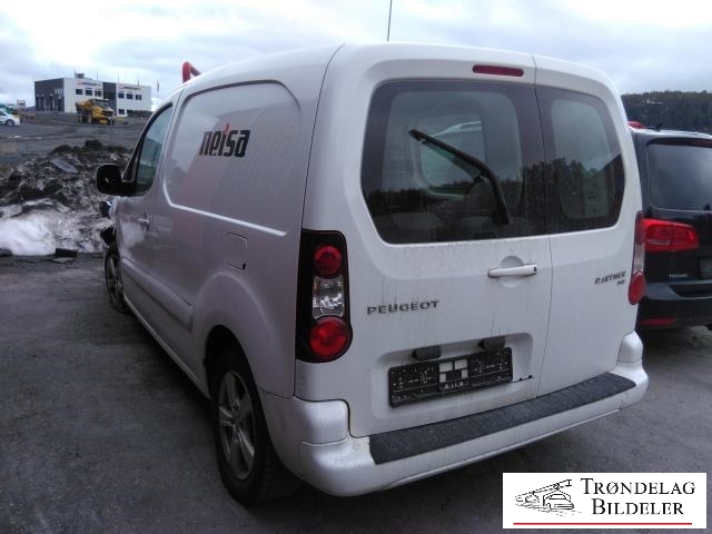 Peugeot Partner 2008-2015 (Type II, Fase 1) , Motorkode: 9H06, Girkassekode: