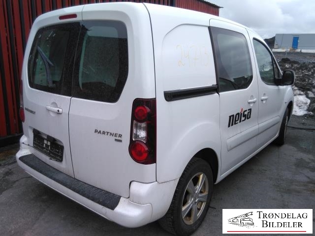 Peugeot Partner 2008-2015 (Type II, Fase 1) , Motorkode: 9H06, Girkassekode: