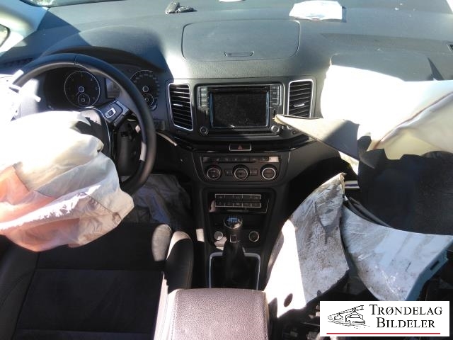 VW Sharan 2010-->> (Type II) , Motorkode: DFLA, Girkassekode: QCS