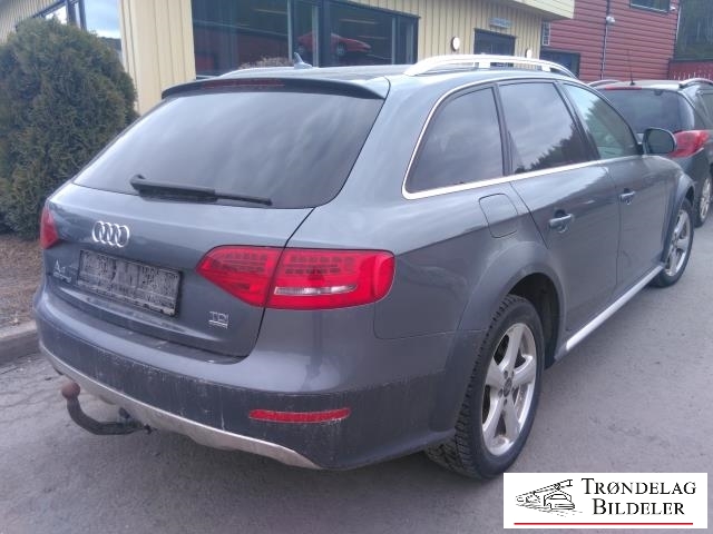 Audi A4, Allroad 2009-2016 (Type I) (B8) (B8), Motorkode: CAGA, Girkassekode: LSE
