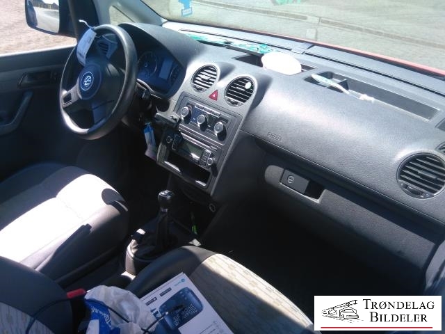 VW Caddy 2010-2015 (Type III, Fase 2) , Motorkode: CFH, Girkassekode: LNN