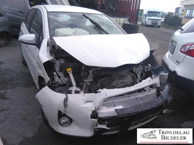 Toyota Yaris 2012-2014 (Type III, Fase 1) , Motorkode: 1NZ-FXE, Girkassekode: