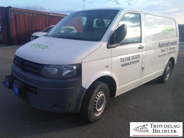 VW Transporter / Caravelle 2009-2015 (Fase 2) (T5) (T5), Motorkode: CAAC, Girkassekode: PAW