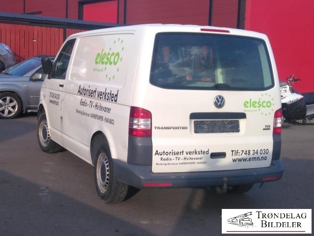 VW Transporter / Caravelle 2009-2015 (Fase 2) (T5) (T5), Motorkode: CAAC, Girkassekode: PAW