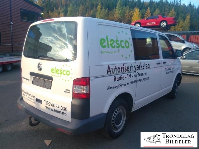 VW Transporter / Caravelle 2009-2015 (Fase 2) (T5) (T5), Motorkode: CAAC, Girkassekode: PAW