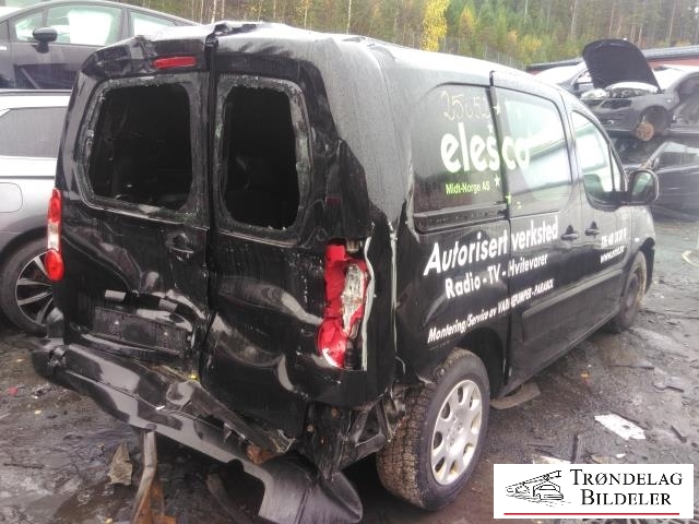 Peugeot Partner 2008-2015 (Type II, Fase 1) , Motorkode: 9H06, Girkassekode: