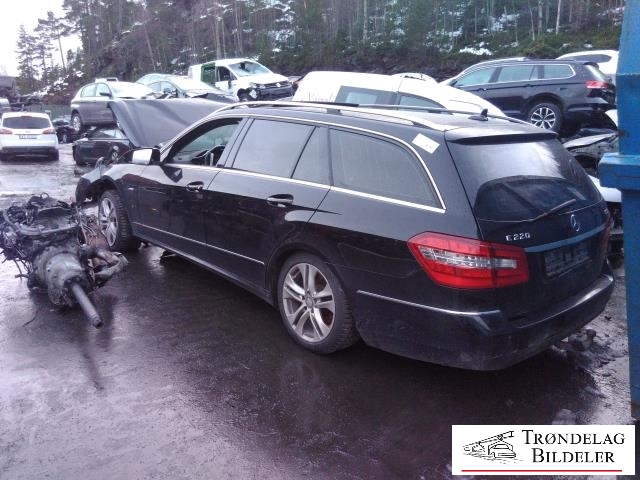 Mercedes E-Klasse 2009-2013 (Fase 1) (W212) (W212), Motorkode: 651924, Girkassekode: 
