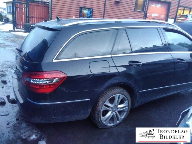 Mercedes E-Klasse 2009-2013 (Fase 1) (W212) (W212), Motorkode: 651924, Girkassekode: 