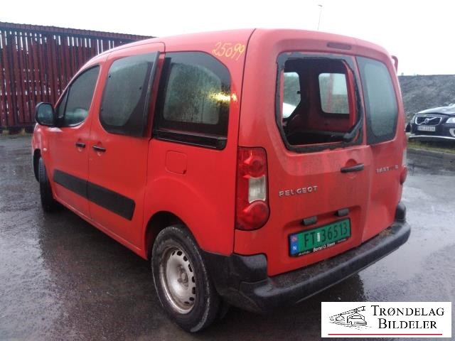 Peugeot Partner 2008-2015 (Type II, Fase 1) , Motorkode: 9HT/9HW, Girkassekode: