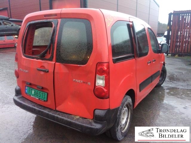 Peugeot Partner 2008-2015 (Type II, Fase 1) , Motorkode: 9HT/9HW, Girkassekode: