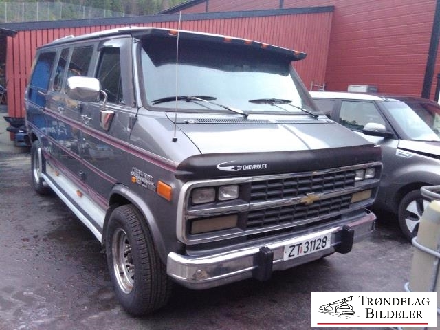 Chevrolet Van G30 1971-1996 , Motorkode: J, Girkassekode: 