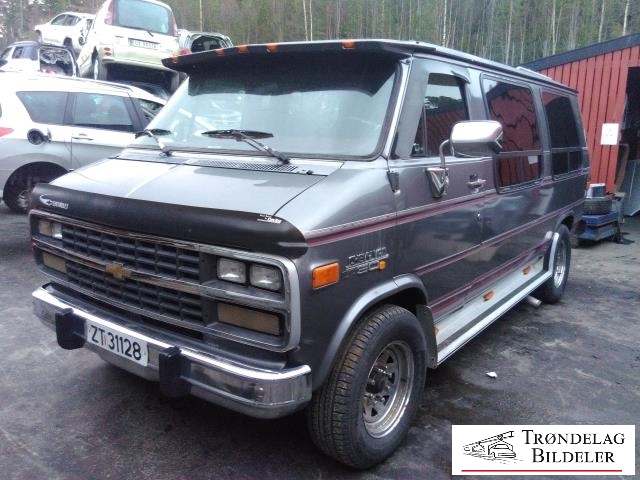 Chevrolet Van G30 1971-1996 , Motorkode: J, Girkassekode: 