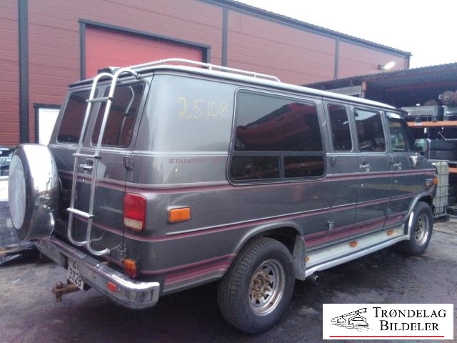 Chevrolet Van G30 1971-1996 , Motorkode: J, Girkassekode: 